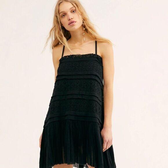 Free People Shailee Slip Dress Size M - Picture 1 of 6